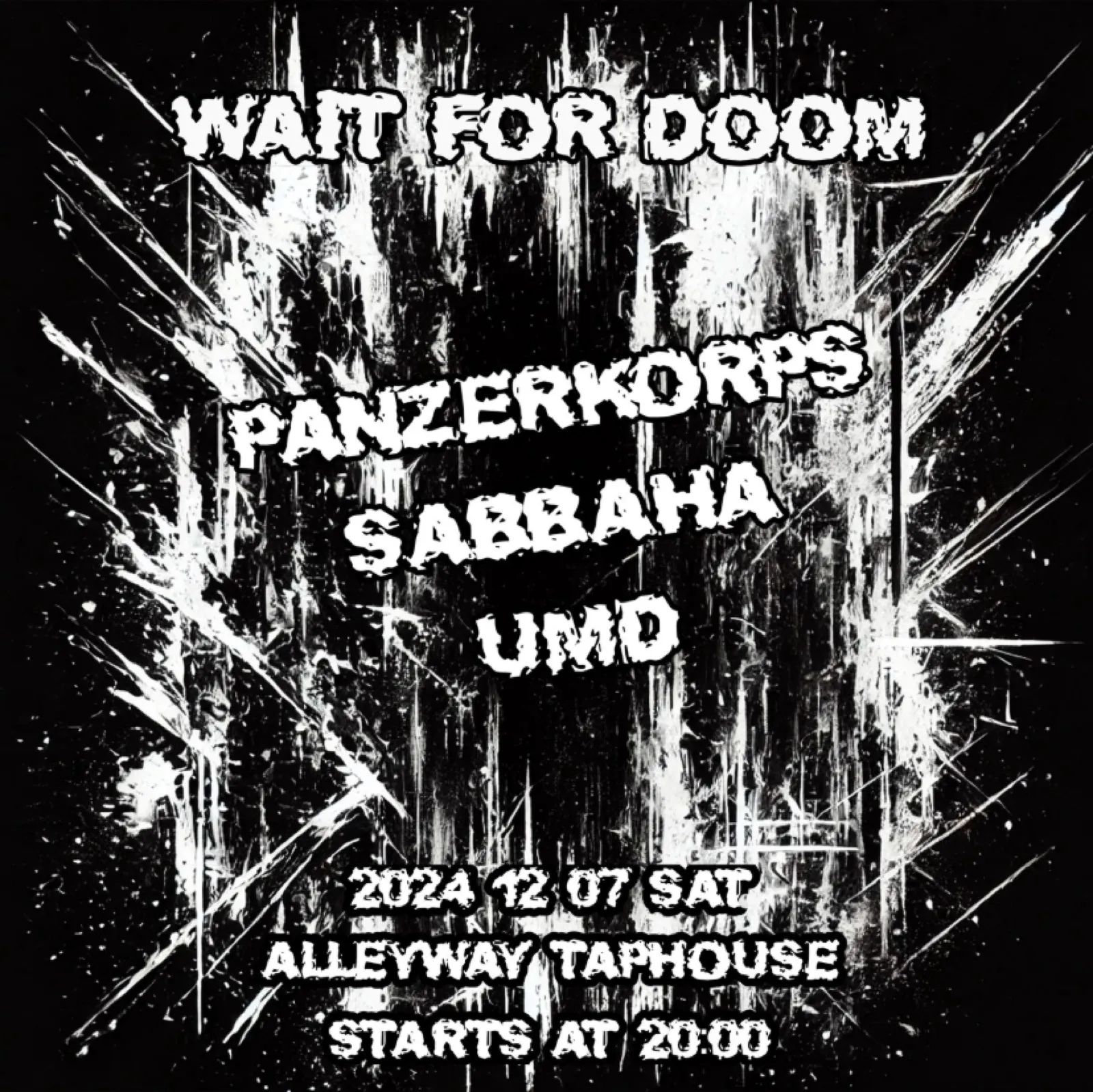 WAIT FOR DOOM 포스터
