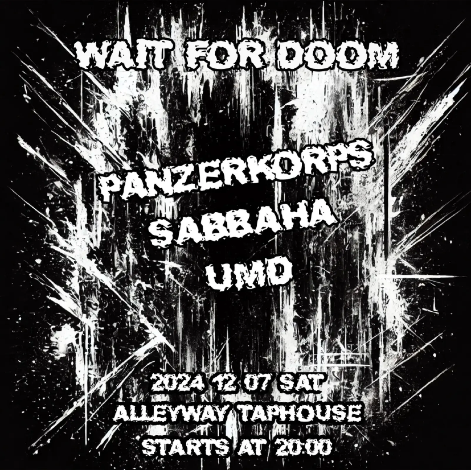 WAIT FOR DOOM 포스터
